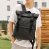 Мужской рюкзак Sambag RollTop Milton черный