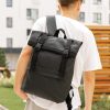 Мужской рюкзак Sambag RollTop Milton черный