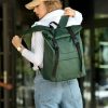 Женский рюкзак роллтоп Sambag RollTop Milton зеленый