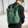 Мужской рюкзак роллтоп Sambag RollTop Milton зеленый