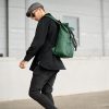 Мужской рюкзак роллтоп Sambag RollTop Milton зеленый