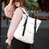 Рюкзак роллтоп жіночий Sambag RollTop Milton білий