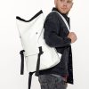 Мужской рюкзак роллтоп Sambag RollTop Milton белый