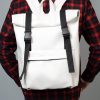 Мужской рюкзак роллтоп Sambag RollTop Milton белый
