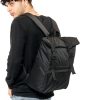 Рюкзак чоловічий Sambag RollTop Milton чорний тканинний