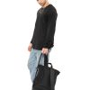Рюкзак чоловічий Sambag RollTop Milton чорний тканинний