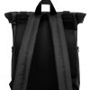 Женский рюкзак роллтоп Sambag RollTop Milton тканевый черный