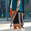 Мужской рюкзак роллтоп Sambag RollTop Milton коричневый