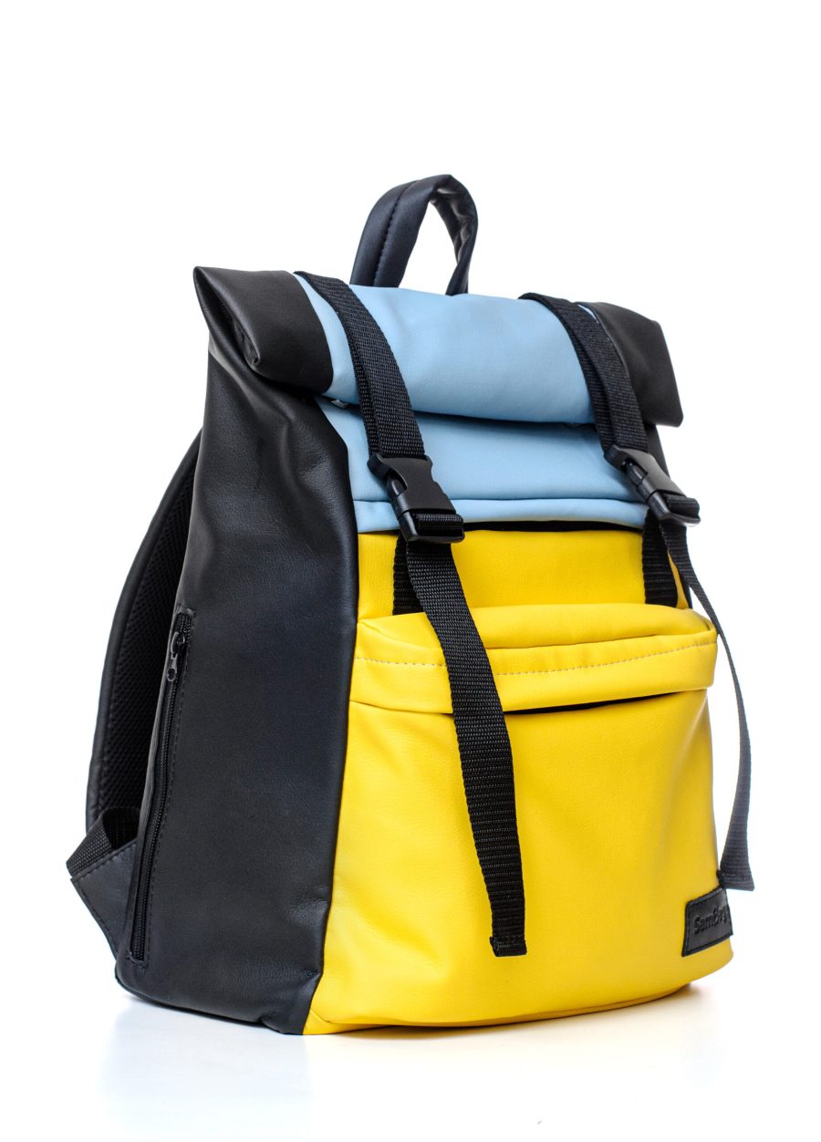 Рюкзак роллтоп чоловічий Sambag RollTop LTH чорний