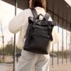 Рюкзак жіночий для ноутбука Sambag RollTop чорний