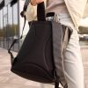 Рюкзак жіночий для ноутбука Sambag RollTop чорний