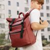 Мужской рюкзак роллтоп Sambag RollTop Zard бордовый