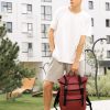 Мужской рюкзак роллтоп Sambag RollTop Zard бордовый