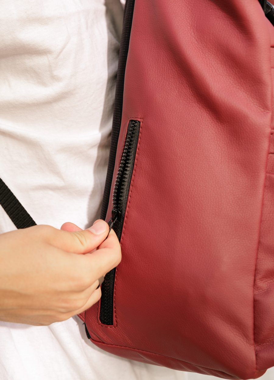 Мужской рюкзак роллтоп Sambag RollTop Zard бордовый