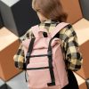 Женский рюкзак для ноутбука Sambag RollTop LTT пудровый