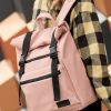 Женский рюкзак для ноутбука Sambag RollTop LTT пудровый