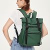 Рюкзак жіночий для ноутбука Sambag RollTop LTT зелений