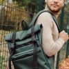 Мужской рюкзак роллтоп Sambag RollTop Zard зеленый