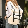 Рюкзак роллтоп жіночий для ноутбука Sambag RollTop LTT білий