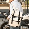 Рюкзак роллтоп жіночий для ноутбука Sambag RollTop LTT білий