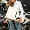 Рюкзак роллтоп жіночий для ноутбука Sambag RollTop LTT білий