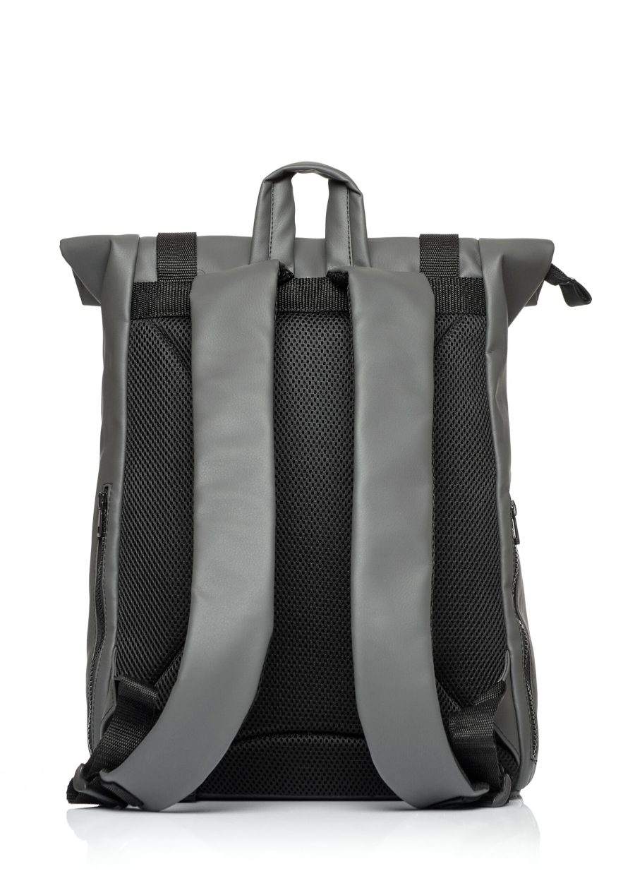 Мужской рюкзак роллтоп Sambag RollTop Zard графитовый
