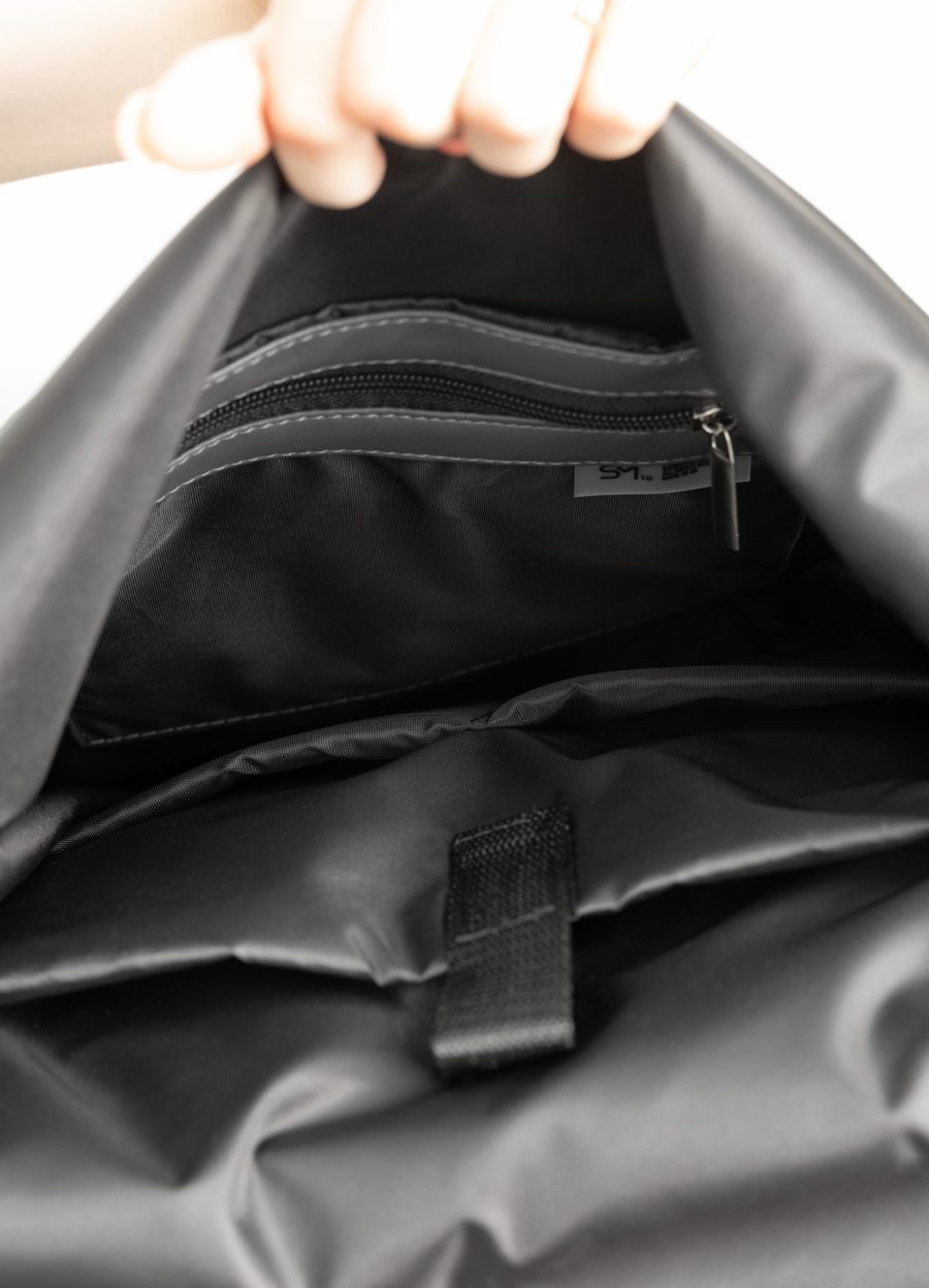 Мужской рюкзак роллтоп Sambag RollTop Zard графитовый