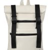 Женский рюкзак для ноутбука Sambag RollTop LTT молочный