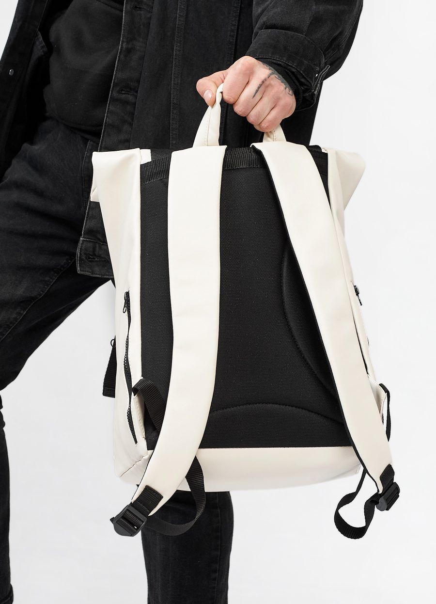 Рюкзак чоловічий Sambag RollTop Zard молочний