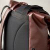 Женский рюкзак для ноутбука Sambag RollTop LTT шоколадный