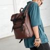 Рюкзак чоловічий роллтоп Sambag RollTop Zard шоколадний