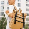 Рюкзак роллтоп чоловічий Sambag RollTop LTT бежевий