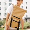 Рюкзак роллтоп чоловічий Sambag RollTop LTT бежевий