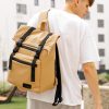 Рюкзак роллтоп чоловічий Sambag RollTop LTT бежевий