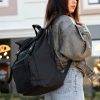 Рюкзак роллтоп жіночий Sambag Roll Top чорний