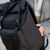 Рюкзак роллтоп жіночий Sambag Roll Top чорний