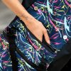 Рюкзак роллтоп жіночий для ноутбука Sambag RollTop тканинний чорний
