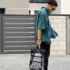Мужской рюкзак Sambag RollTop ZARD черный с принтом