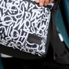 Мужской рюкзак Sambag RollTop ZARD черный с принтом
