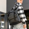 Рюкзак роллтоп чоловічий Sambag RollTop Milton чорний