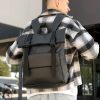 Рюкзак роллтоп чоловічий Sambag RollTop Milton чорний