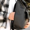 Рюкзак роллтоп чоловічий Sambag RollTop Milton чорний