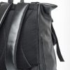 Женский рюкзак роллтоп RollTop Milton крокодил черный