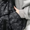 Женский рюкзак роллтоп Sambag RollTop KZN с принтом черный