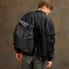 Мужской рюкзак роллтоп Sambag RollTop KZN черный принт