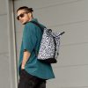 Рюкзак роллтоп чоловічий Sambag RollTop KZN чорний з принтом