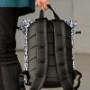 Рюкзак роллтоп чоловічий Sambag RollTop KZN чорний з принтом