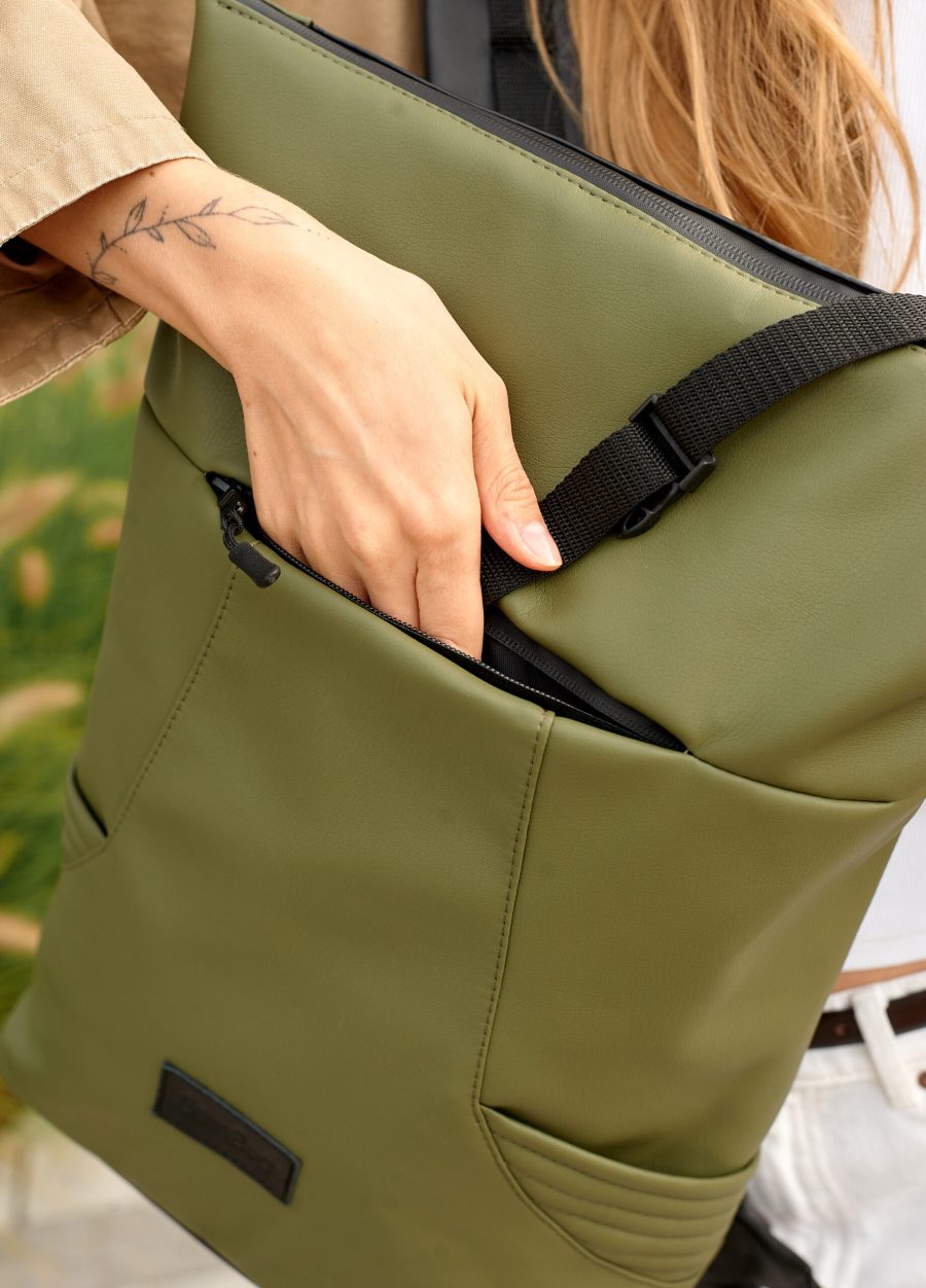 Рюкзак роллтоп жіночий Sambag RollTop X хакі