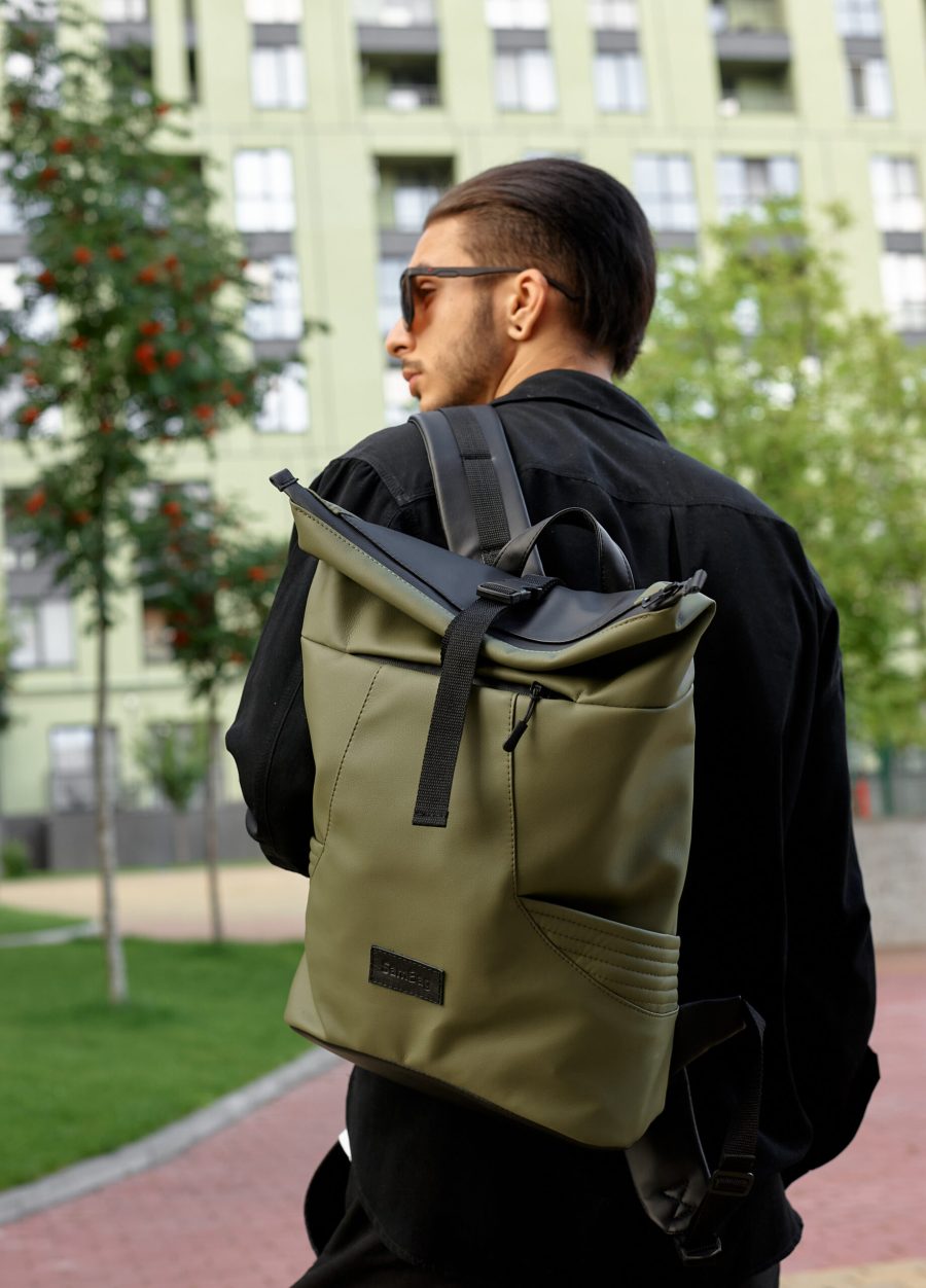 Мужской рюкзак роллтоп Sambag RollTop X хаки