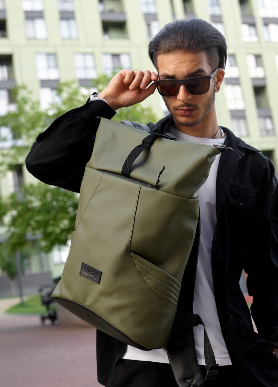 Мужской рюкзак роллтоп Sambag RollTop X хаки